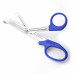 Medical Utility Bandage Nurse First Aid Scissor Paramedic Shear | Blue 19cm NEW