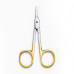 New Small Baby Curved Edge Toe Nail Art Manicure Pedicure Cuticle Scissors Tools