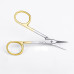 New Small Baby Curved Edge Toe Nail Art Manicure Pedicure Cuticle Scissors Tools